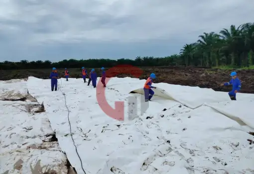 jasa pemasangan geotextile non woven cv gempita raya konstrusindo