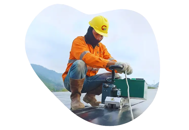 jasa pemasangan geomembrane