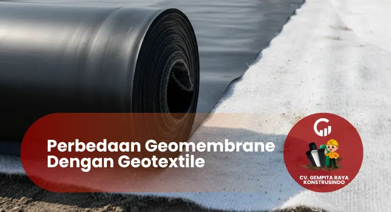 Perbedaan Geomembrane Dengan Geotextile