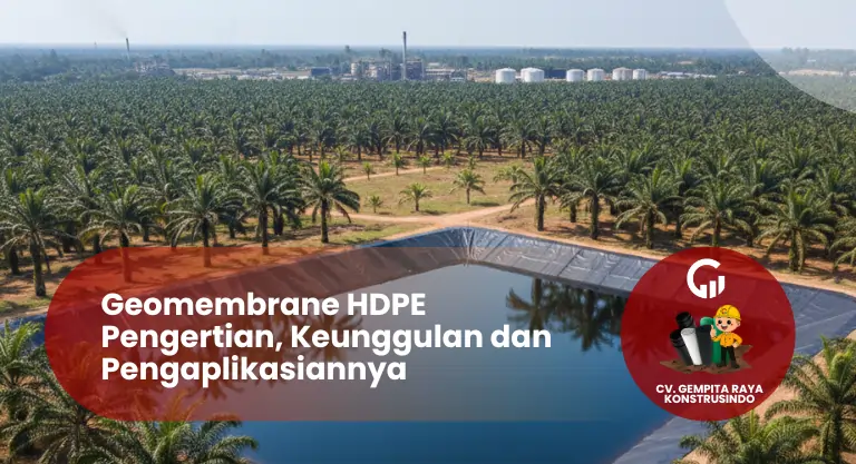 Geomembrane HDPE Pengertian, Keunggulan dan Pengaplikasiannya