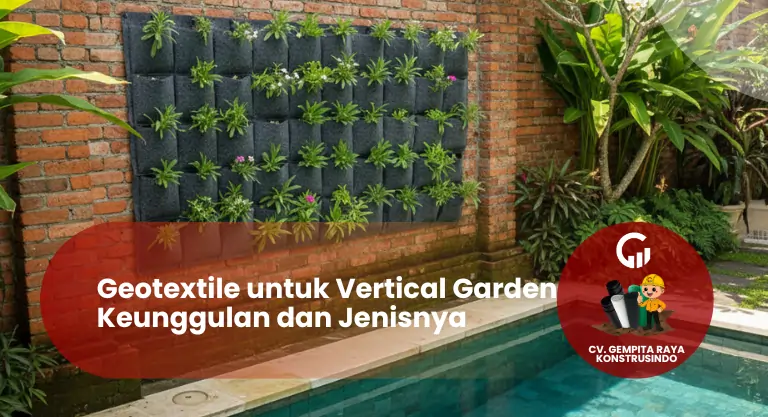 Geotextile untuk Vertical Garden Keunggulan dan Jenisnya