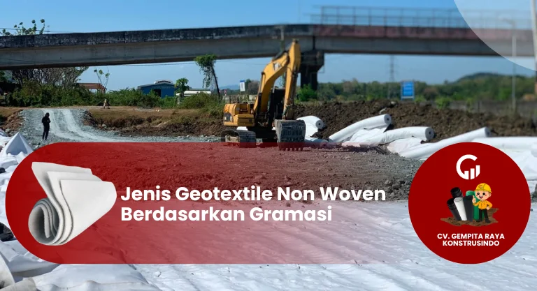 Jenis Geotextile Non Woven Berdasarkan Gramasi